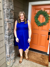 Load image into Gallery viewer, Blue Tank Dress