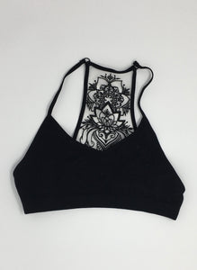 Black Tattoo Bralette