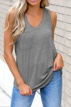 Load image into Gallery viewer, Pre-Order V-neck Racer Back Tank Top