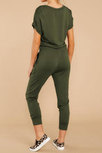 Load image into Gallery viewer, V Neck Wrap Front Jumpsuits