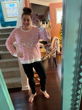 Load image into Gallery viewer, Merry &amp; Bright Stripe Sweaters