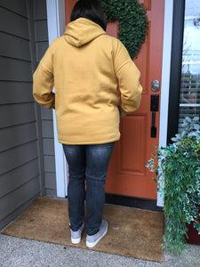 Yellow Hoodie Sweatshirt