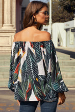 Load image into Gallery viewer, Pre Order  off the Shoulder Balloon Sleeve Top