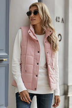 Load image into Gallery viewer, Pre-Order Quilted Mock Neck Vest