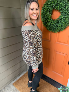 Leopard Perfection Knit Top
